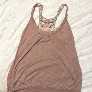 Edge (design by mine) size S. Beautiful tank withh lots of lace detail in back.